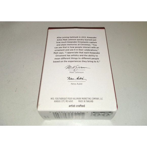 Cookie Doe Hallmark Keepsake Christmas Ornament 2021 NEW - Picture 4 of 7